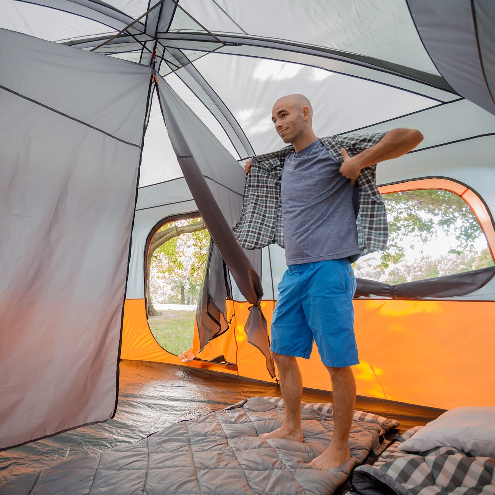 10 Person Straight Wall Cabin Tent - Image 8