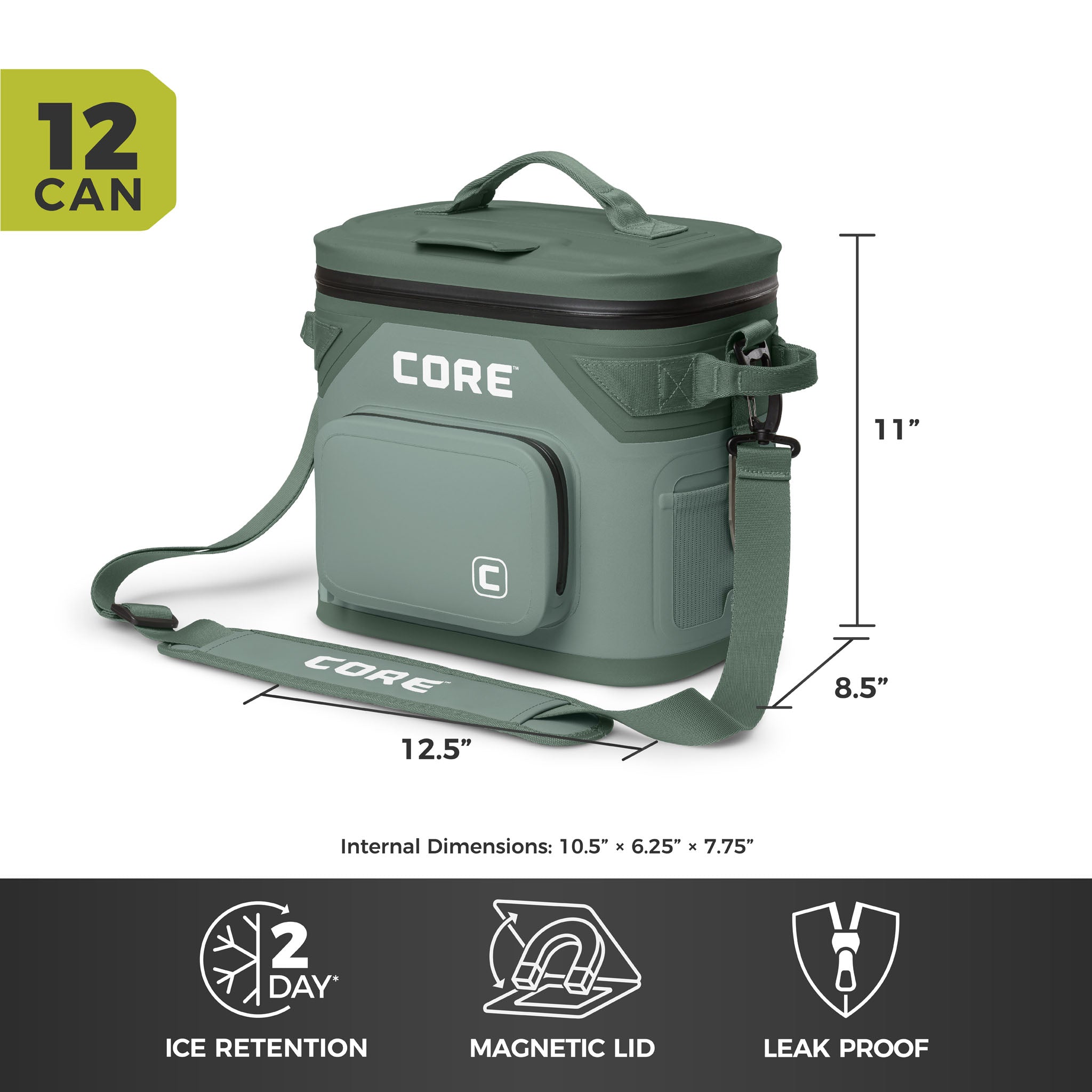 CLIMAKEEP 12 Can Magnetic Soft Cooler - Image 16