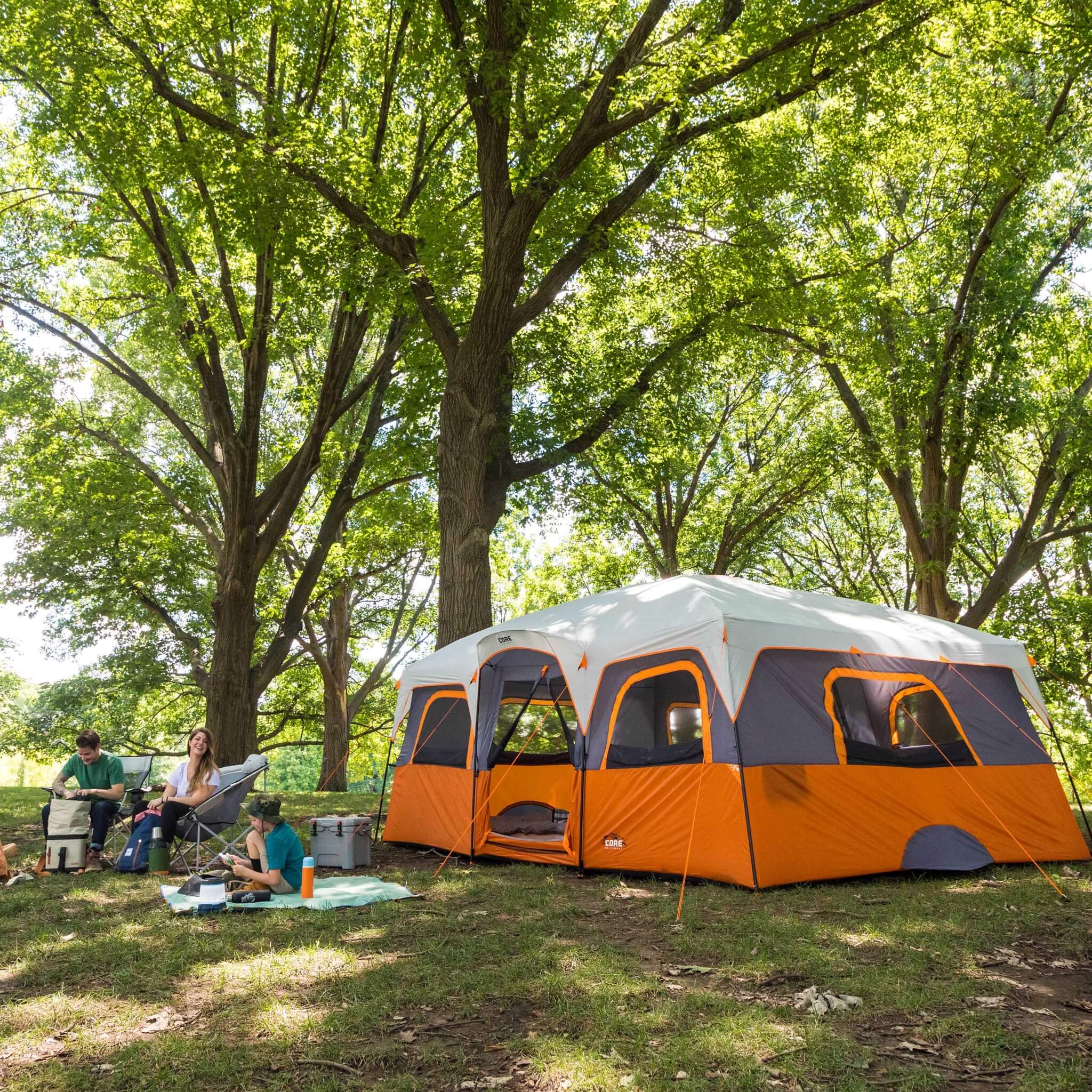 12 Person Straight Wall Cabin Tent - Image 2