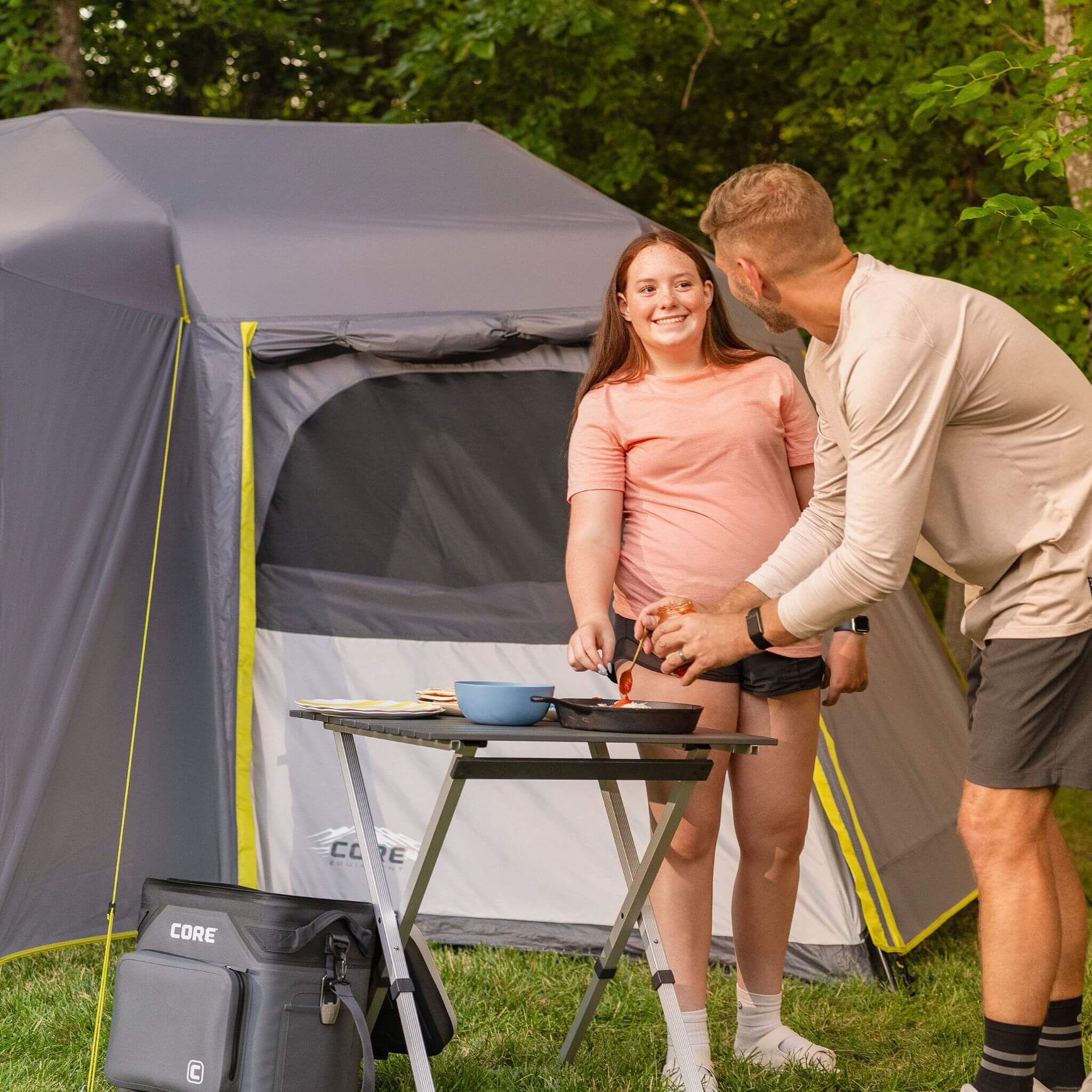 12 Person Instant Cabin Tent with Full Rainfly - Image 8