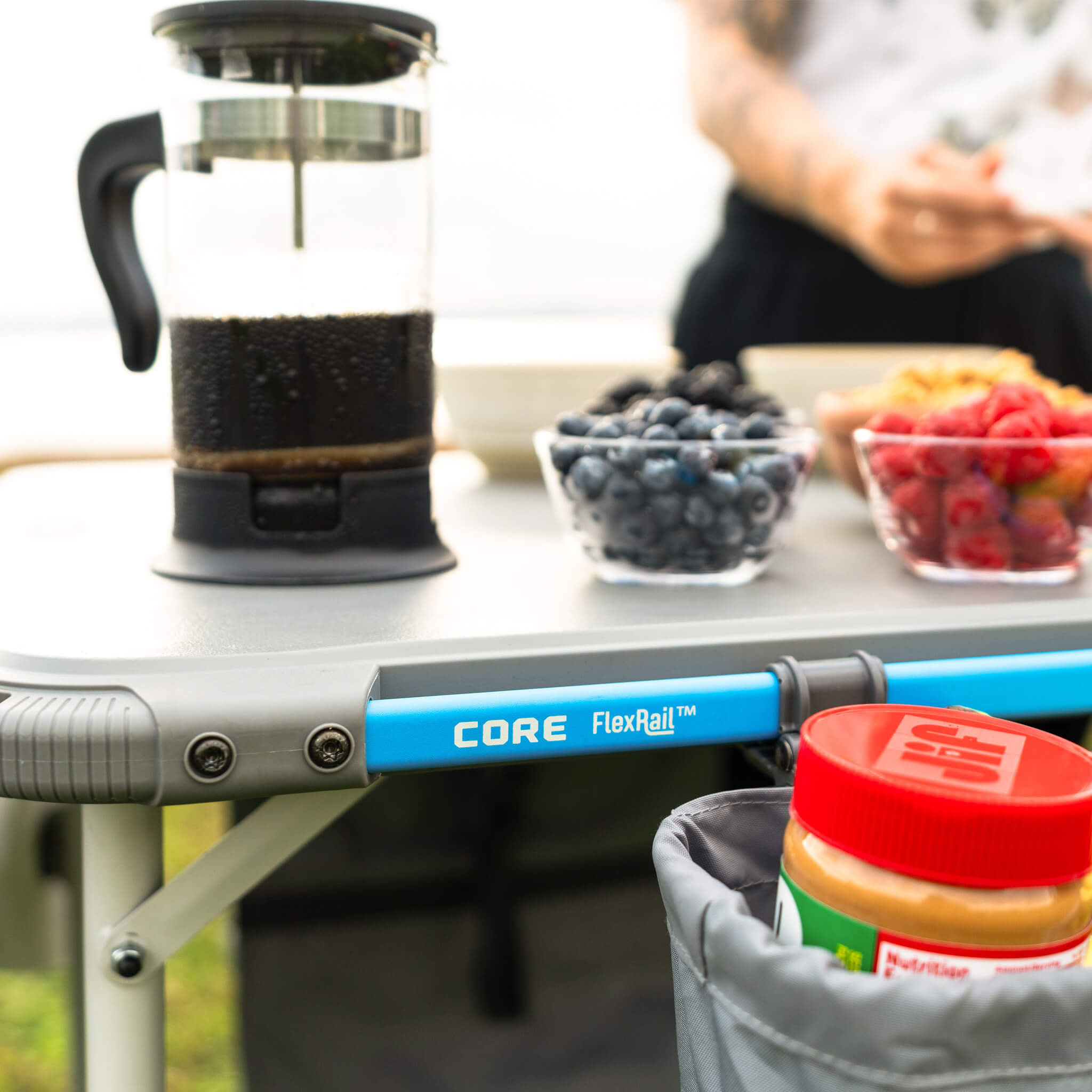 4 Foot FlexRail Outdoor Camp Table - Image 7