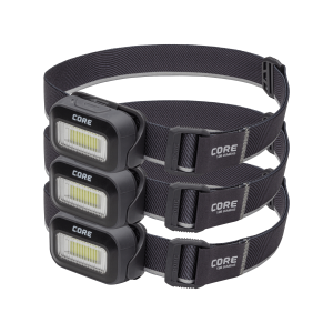 500 Lumen AAA Headlamp 3-Pack