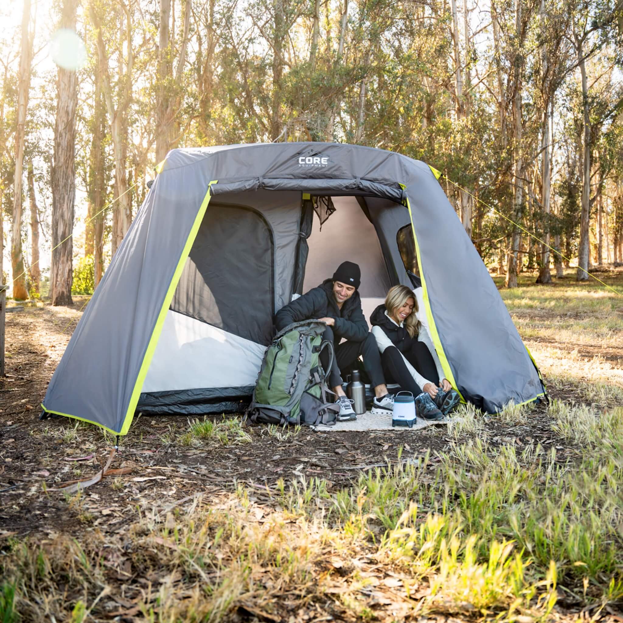 6 Person Instant Cabin Tent with Full Rainfly - Image 2