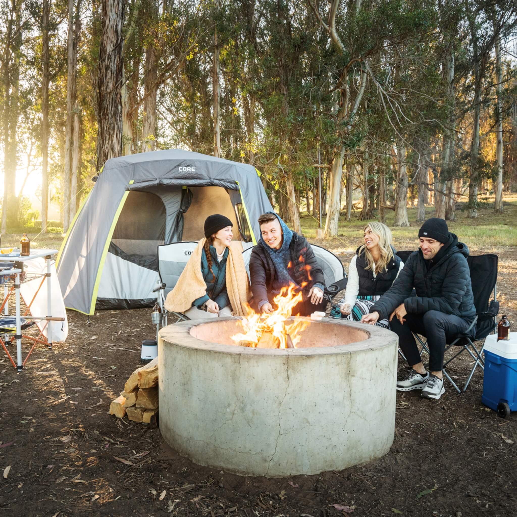 6 Person Instant Cabin Tent with Full Rainfly - Image 8