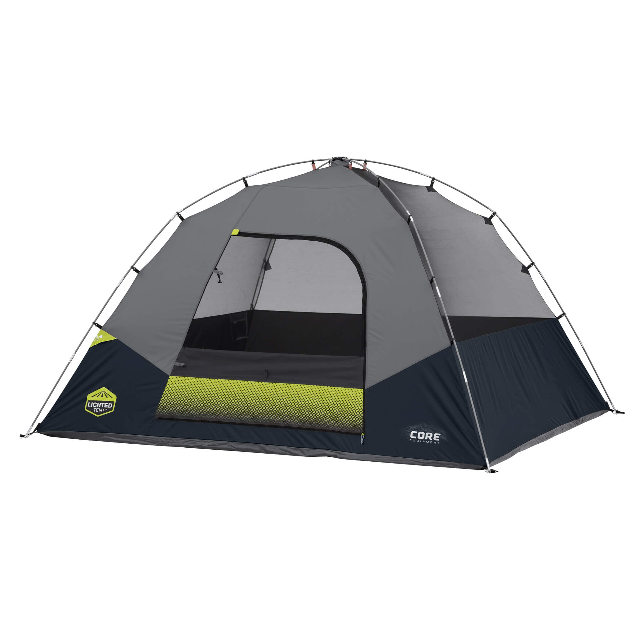 6 Person Lighted Dome Tent with Full Rainfly - Image 4