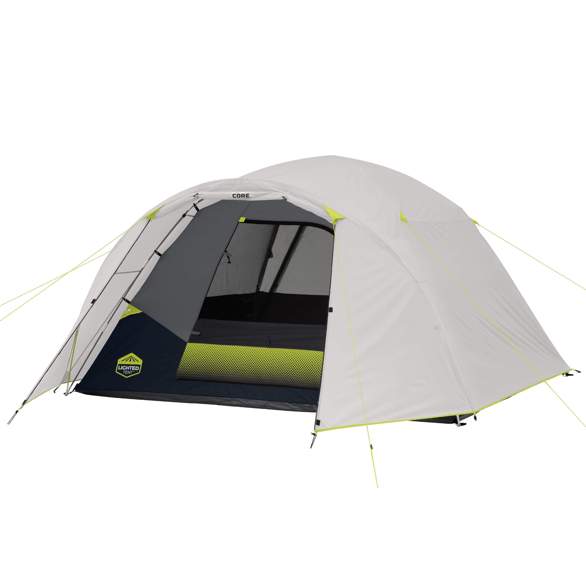 6 Person Lighted Dome Tent with Full Rainfly - Image 3