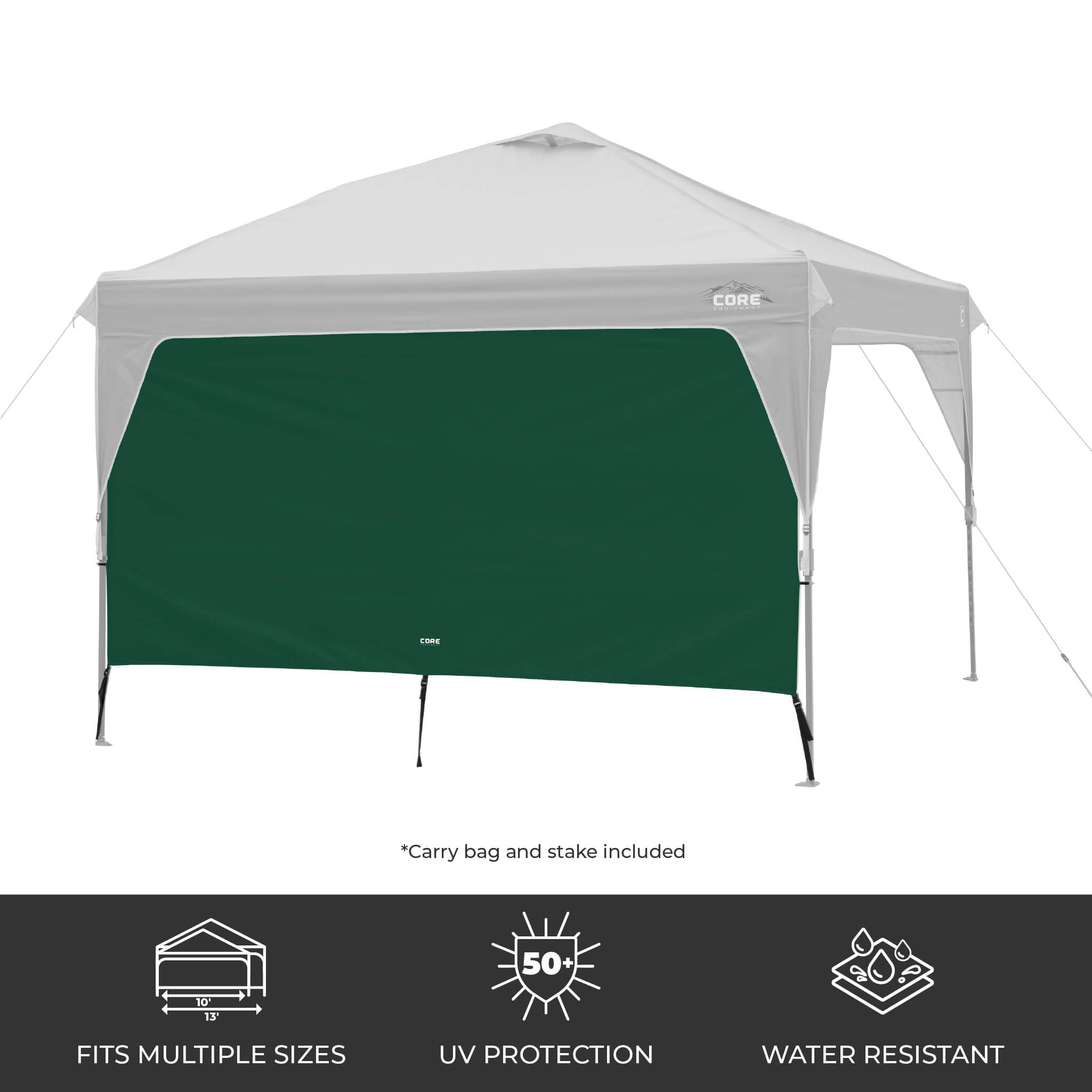 10' x 10' & 13' x 13' Canopy Sun Wall - Image 11