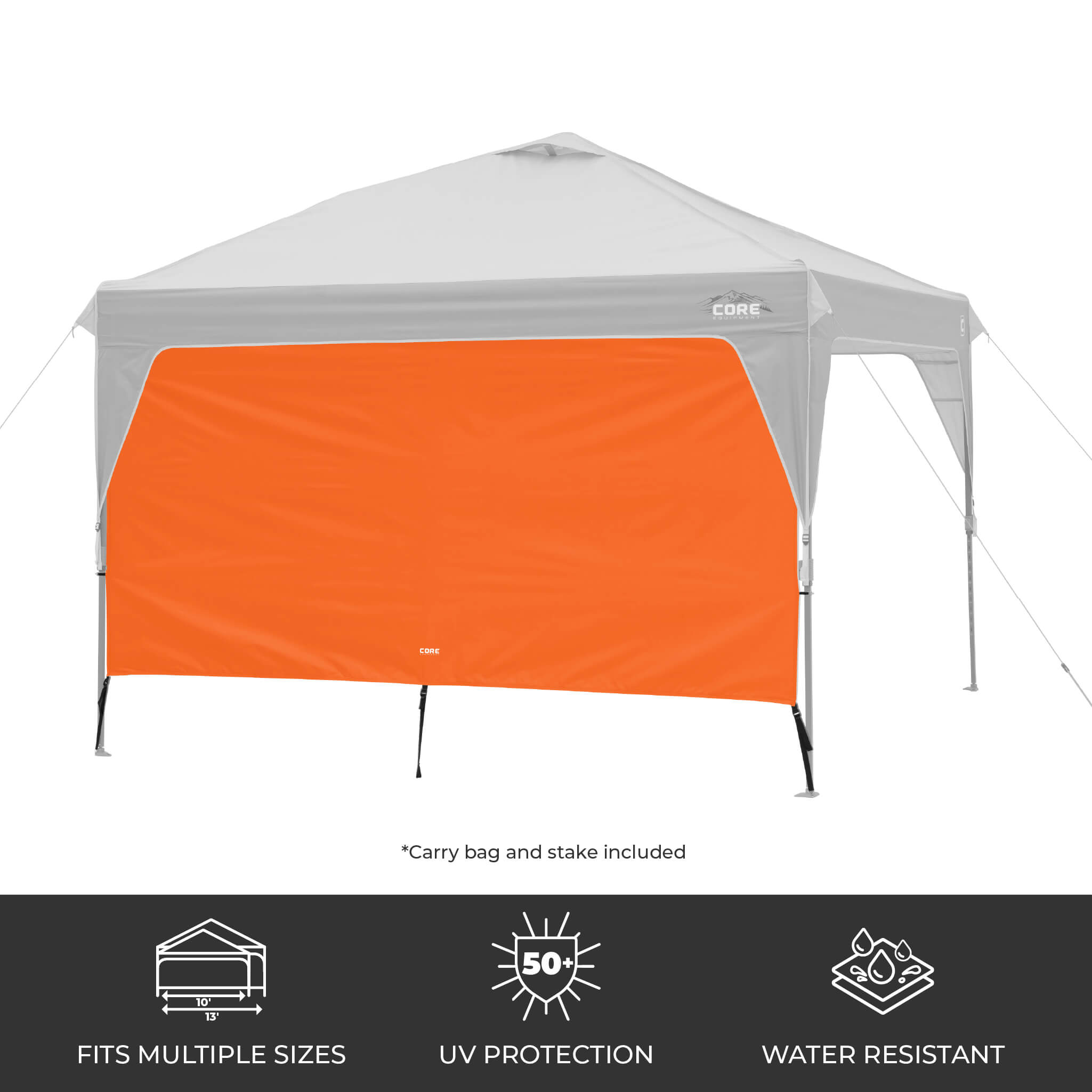 10' x 10' & 13' x 13' Canopy Sun Wall - Image 14